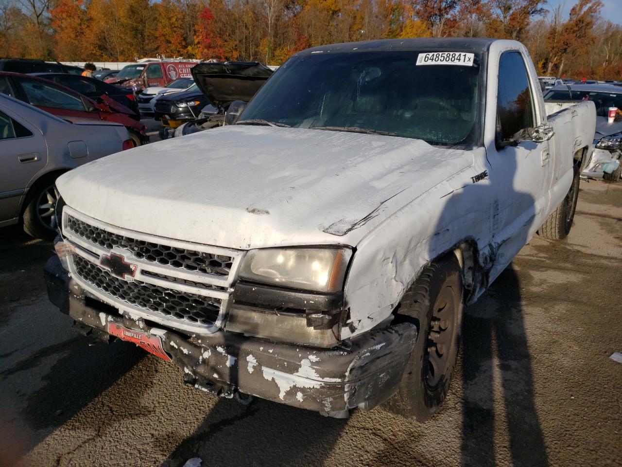 Photo 2 from auction – 2007 CHEVROLET SILVERADO with VIN 1GCEC14X97Z170440