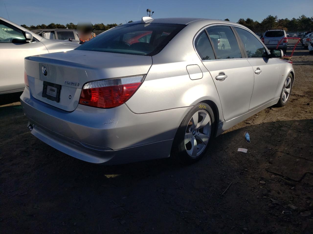 Photo 4 from auction – 2007 BMW 525 I with VIN WBANE535X7CW59267
