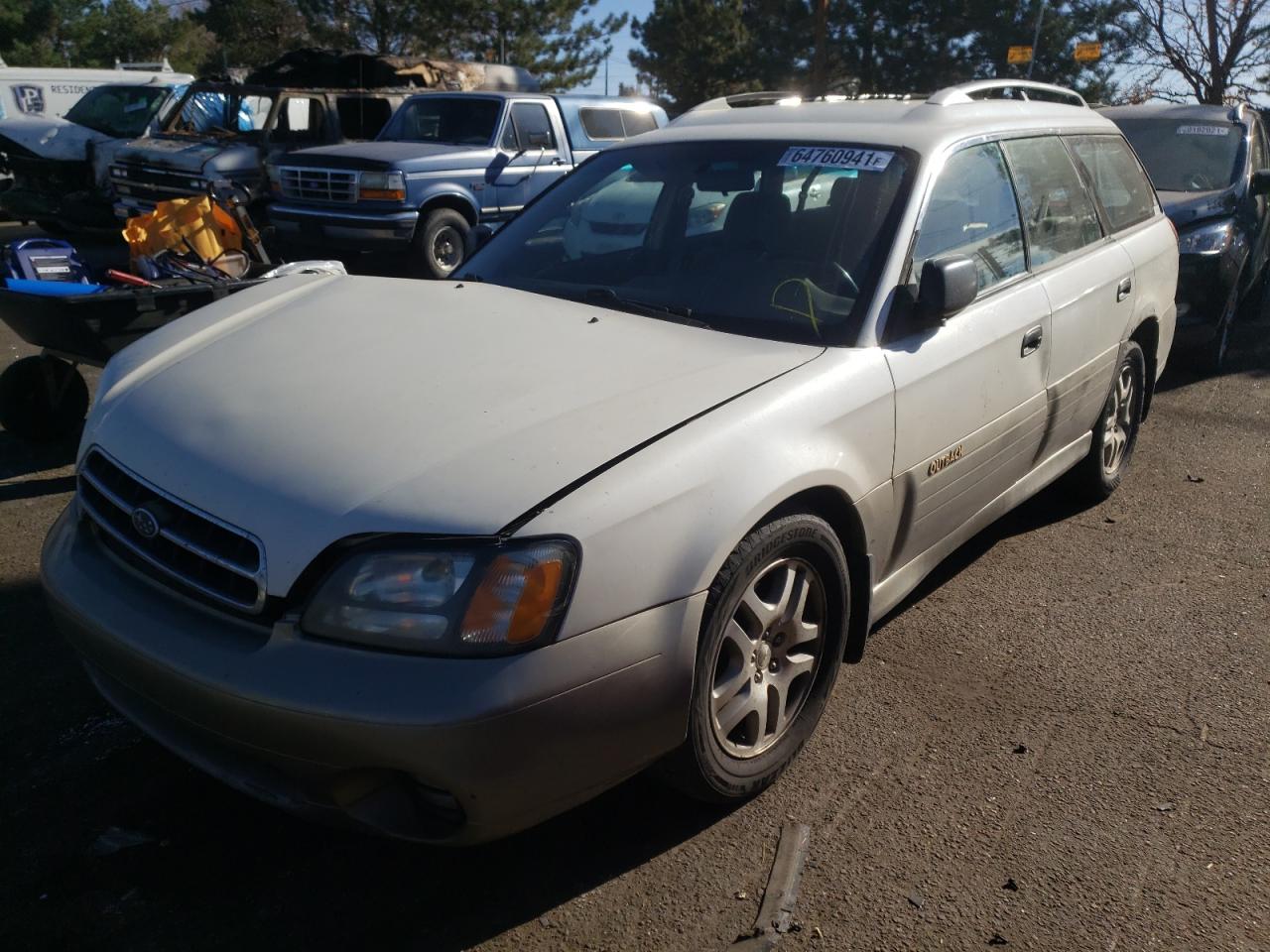 Photo 2 from auction – 2002 SUBARU LEGACY OUT with VIN 4S3BH665526654886