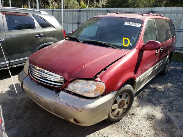 Photo 2 from auction – 2003 KIA SEDONA with VIN KNDUP131836382321