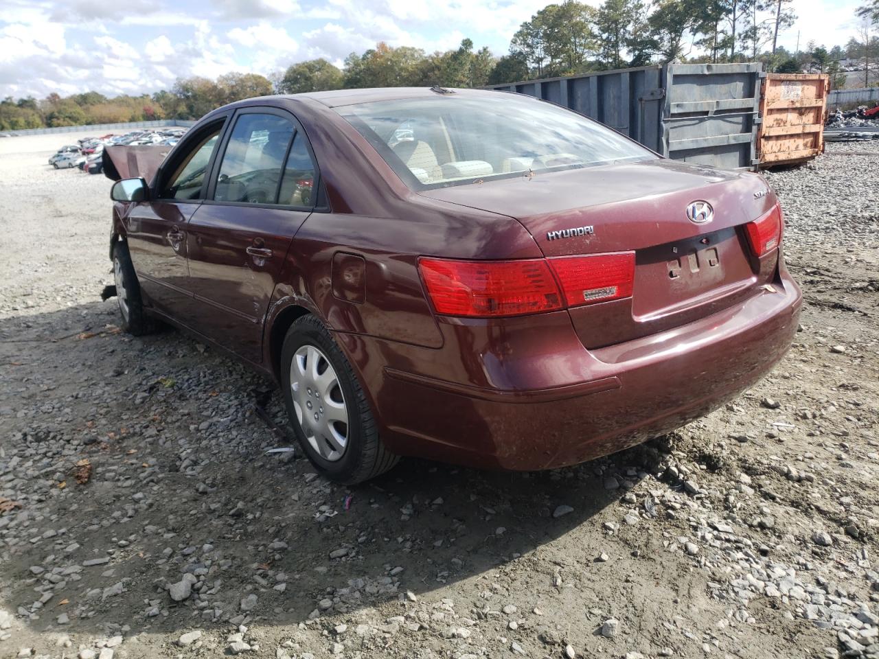 Photo 3 from auction – 2009 HYUNDAI SONATA with VIN 5NPET46C69H533895