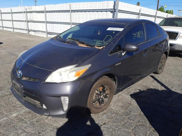 Photo 2 from auction – 2013 TOYOTA PRIUS with VIN JTDKN3DU2D1685630