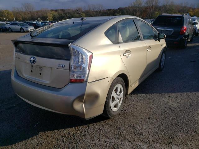 Photo 4 from auction – 2010 TOYOTA PRIUS with VIN JTDKN3DU3A0051549