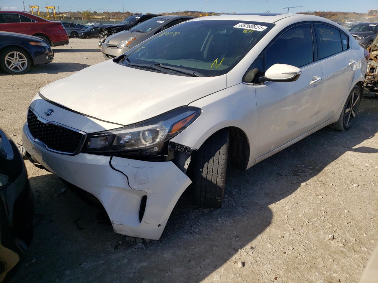 Photo 2 from auction – 2018 KIA FORTE EX with VIN 3KPFN4A85JE164098