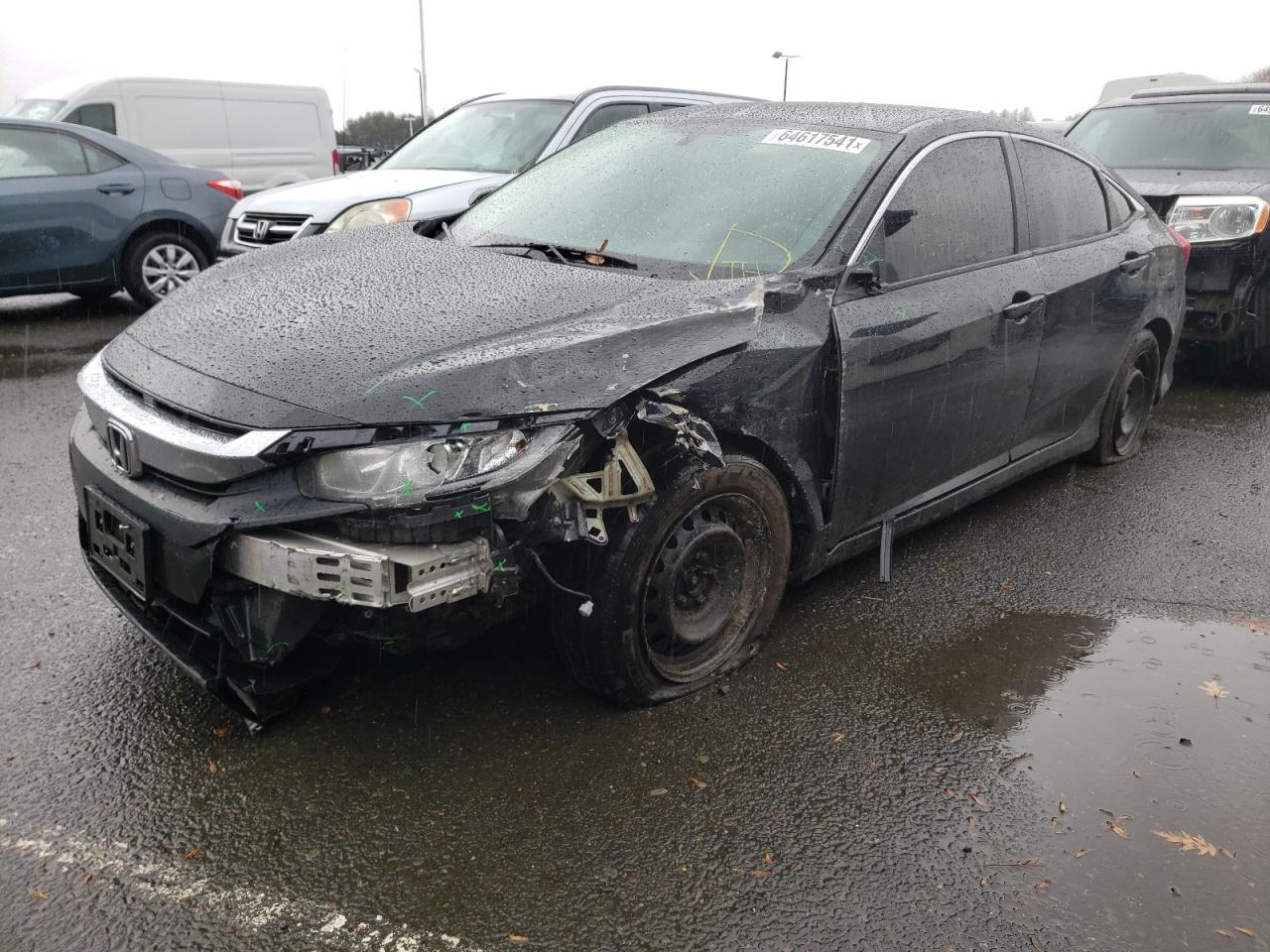 Photo 2 from auction – 2016 HONDA CIVIC LX with VIN 19XFC2F53GE225241