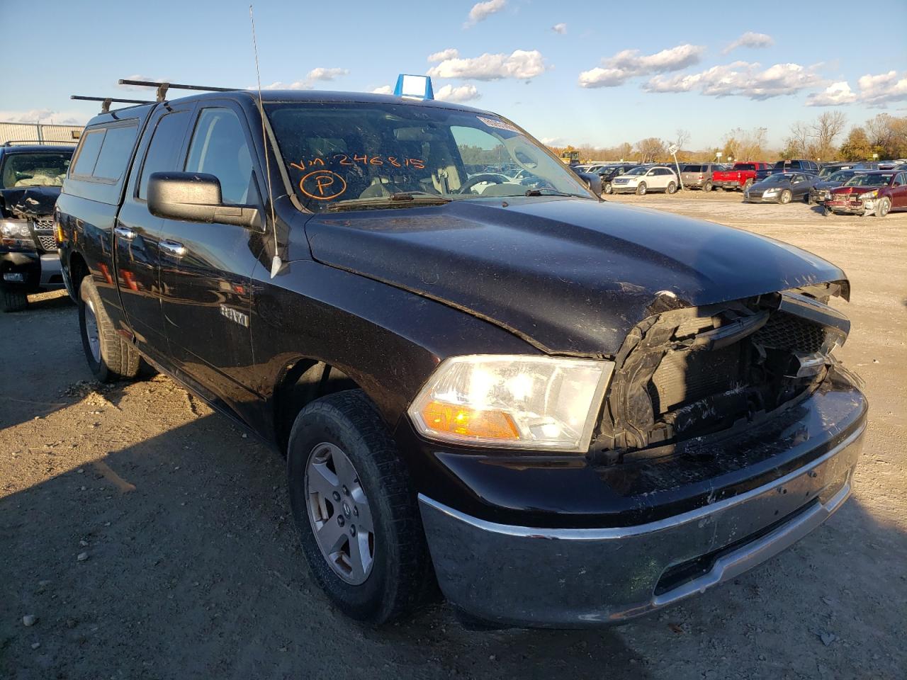 DODGE RAM 1500 2010 with VIN 1D7RB1GP4AS246815 - Photo from auction