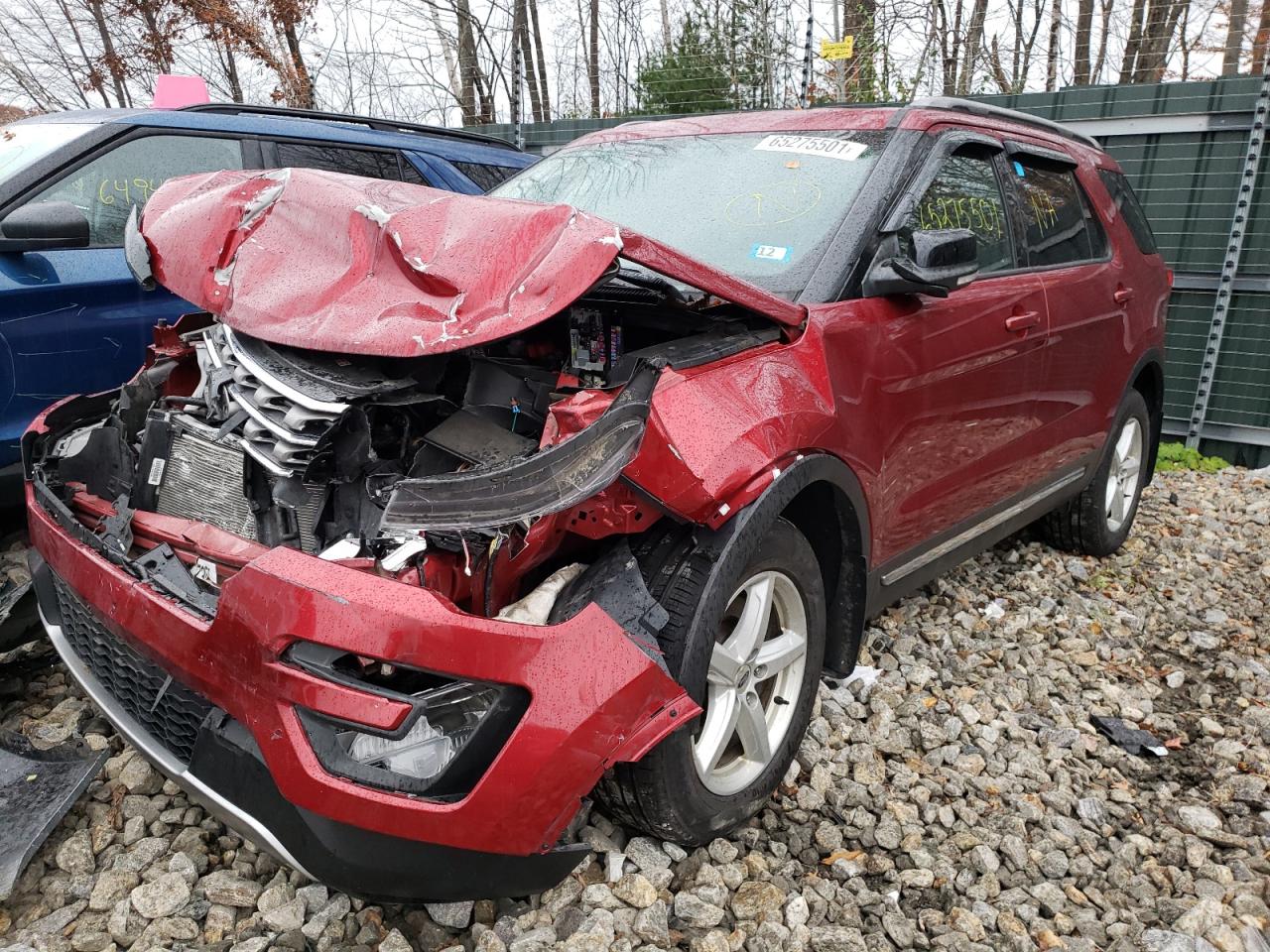 Photo 2 from auction – 2017 FORD EXPLORER X with VIN 1FM5K8D89HGE17324