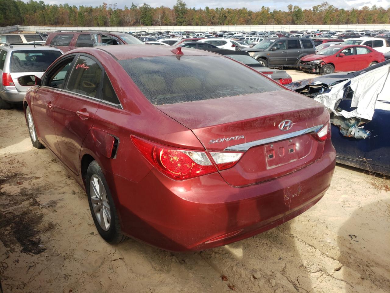 Photo 3 from auction – 2013 HYUNDAI SONATA GLS with VIN 5NPEB4ACXDH730653