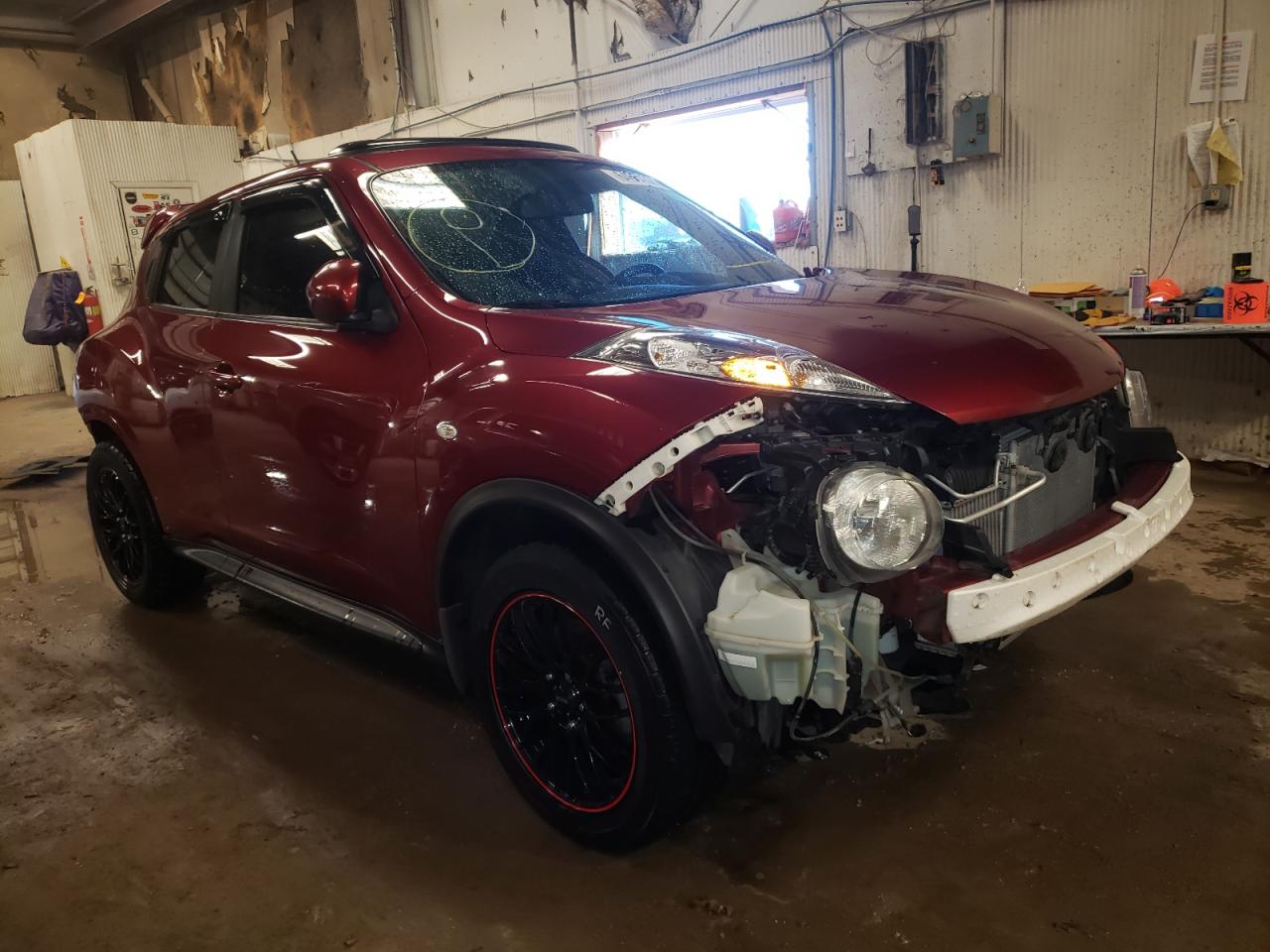 NISSAN JUKE S 2013 with VIN JN8AF5MV9DT222793 - Photo from auction