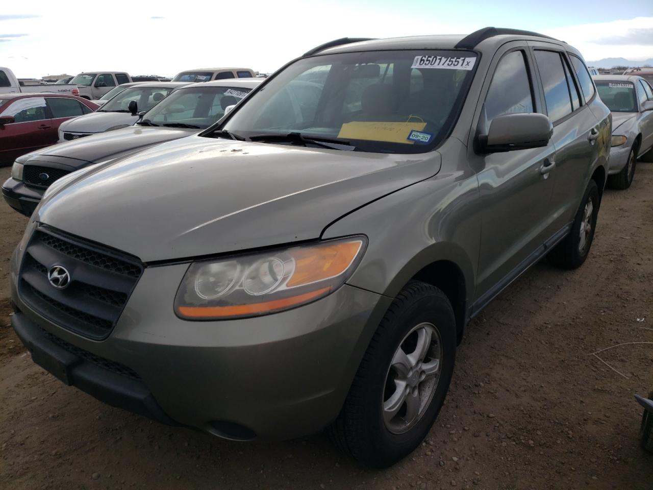 Photo 2 from auction – 2008 HYUNDAI SANTA FE G with VIN 5NMSG13D88H202900