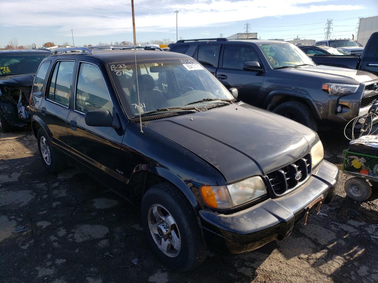 KIA SPORTAGE 2001 with VIN KNDJA723815063126 - Photo from auction