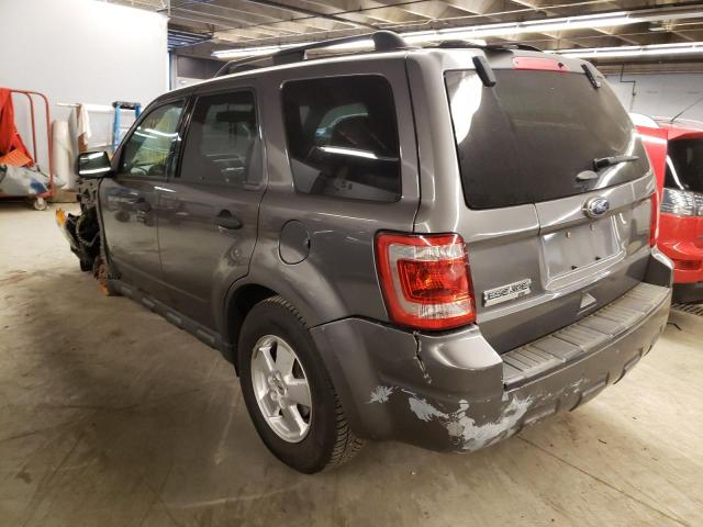 Photo 3 from auction – 2012 FORD ESCAPE XLT with VIN 1FMCU0D78CKB57627