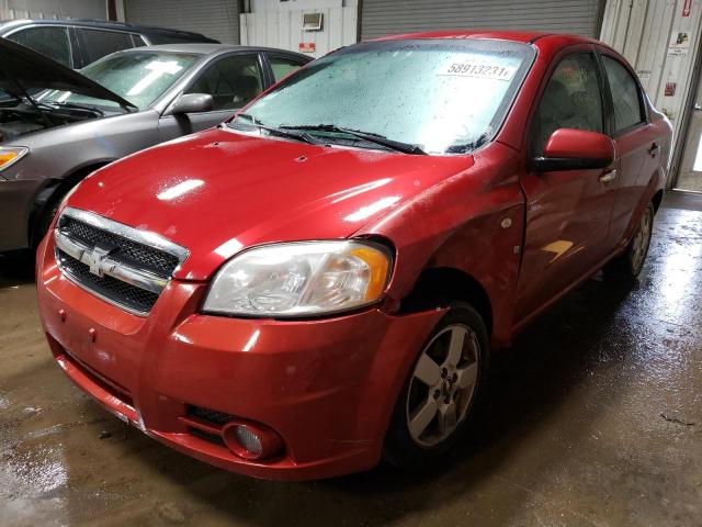 Photo 2 from auction – 2008 CHEVROLET AVEO LT with VIN KL1TG56628B253586