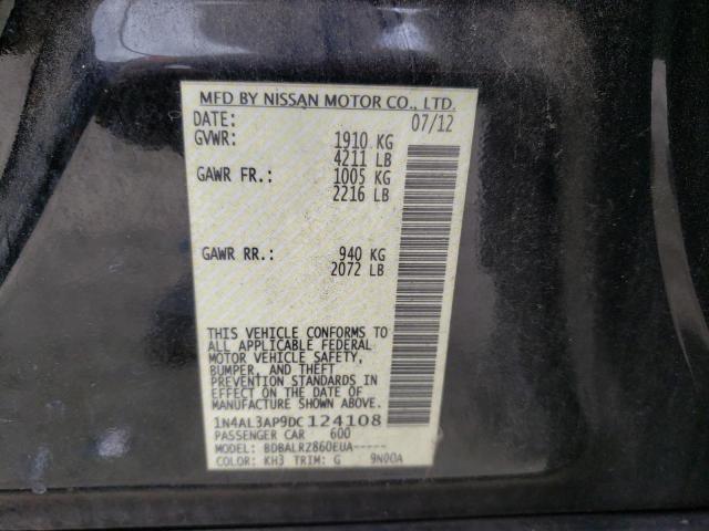 Photo 10 from auction – 2013 NISSAN ALTIMA 2.5 with VIN 1N4AL3AP9DC124108