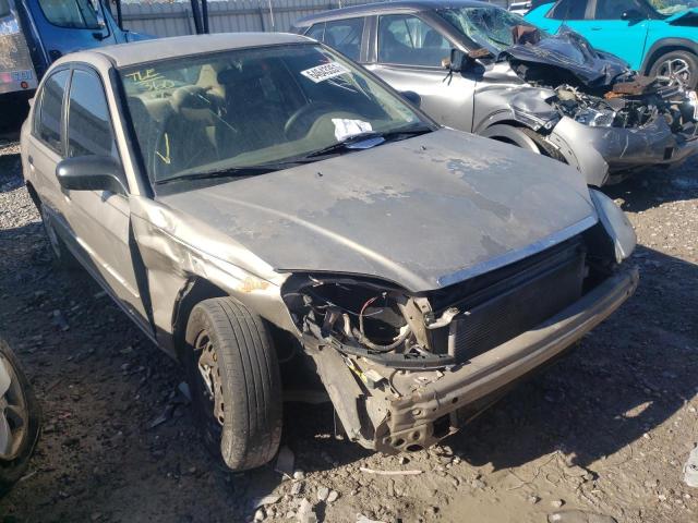 HONDA CIVIC LX 2001 with VIN 2HGES16591H538266 - Photo from auction