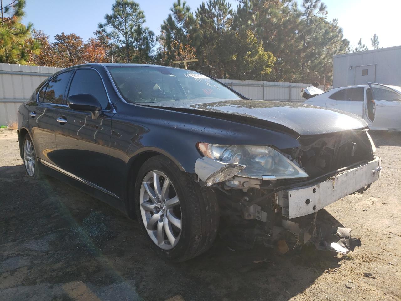 LEXUS LS 460 2008 with VIN JTHBL46F285074875 - Photo from auction