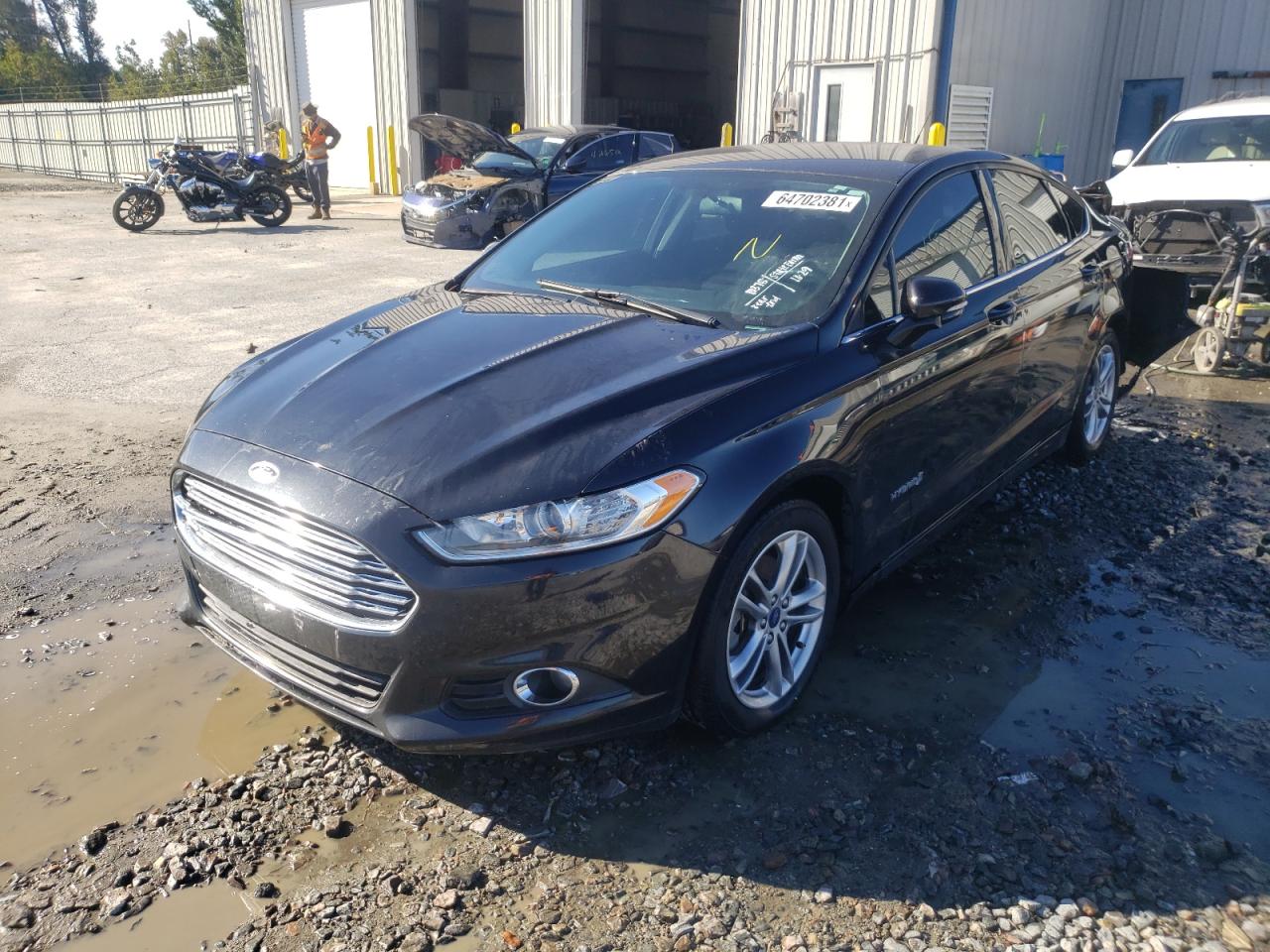 Photo 2 from auction – 2015 FORD FUSION SE with VIN 3FA6P0LU6FR266965