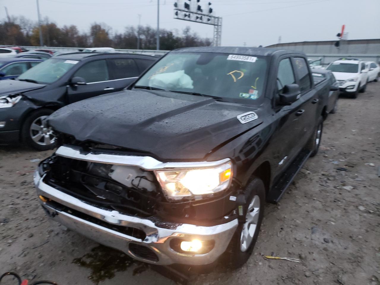 Photo 2 from auction – 2021 RAM 1500 BIG H with VIN 1C6SRFFT9MN731240