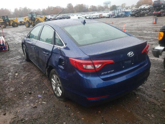 Photo 3 from auction – 2017 HYUNDAI SONATA SE with VIN 5NPE24AF7HH582686
