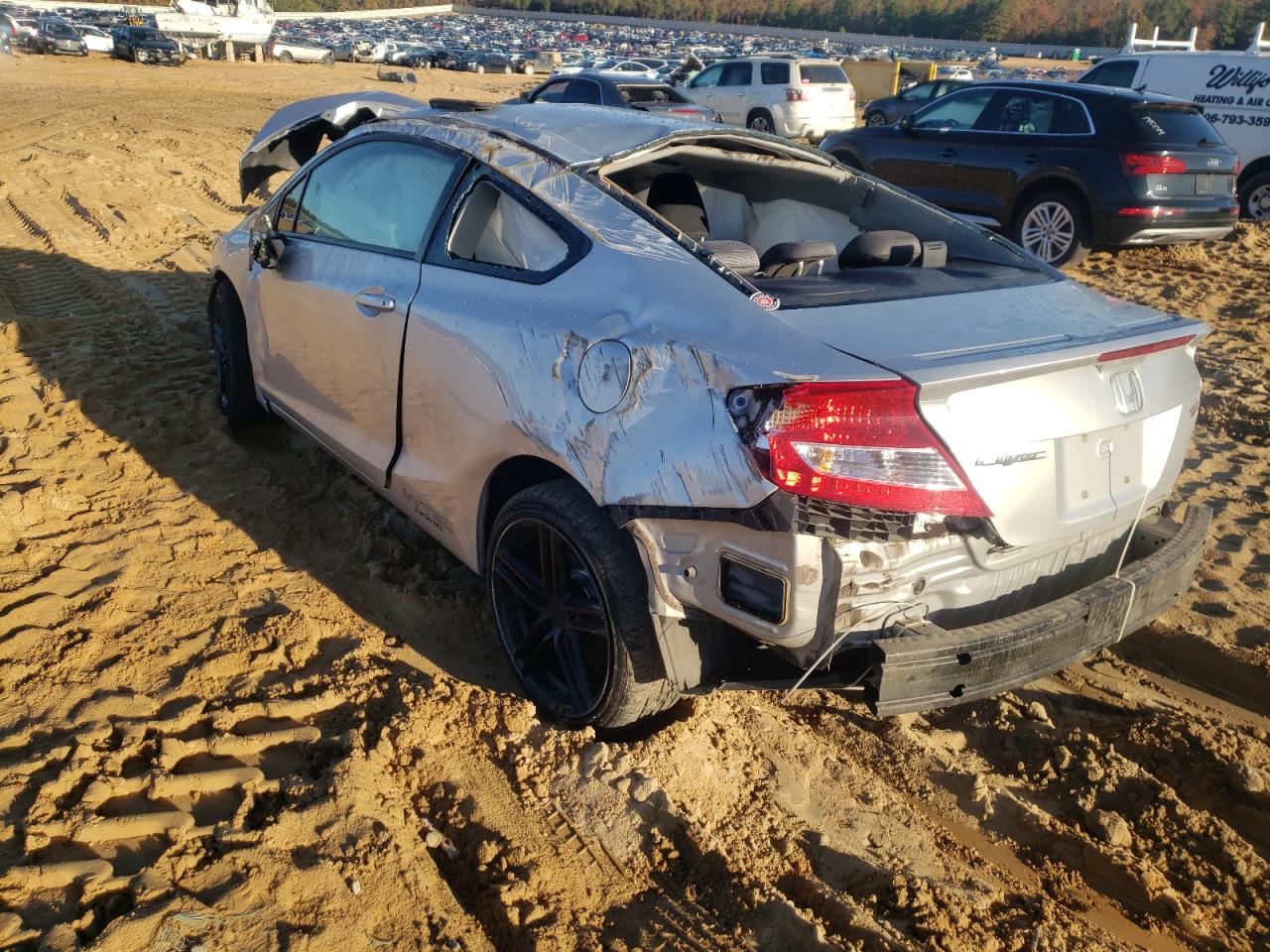 Photo 3 from auction – 2012 HONDA CIVIC SI with VIN 2HGFG4A59CH704769