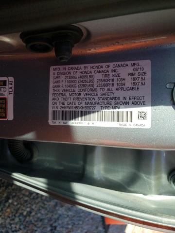 Photo 10 from auction – 2019 HONDA CR-V EX with VIN 2HKRW1H53KH509727