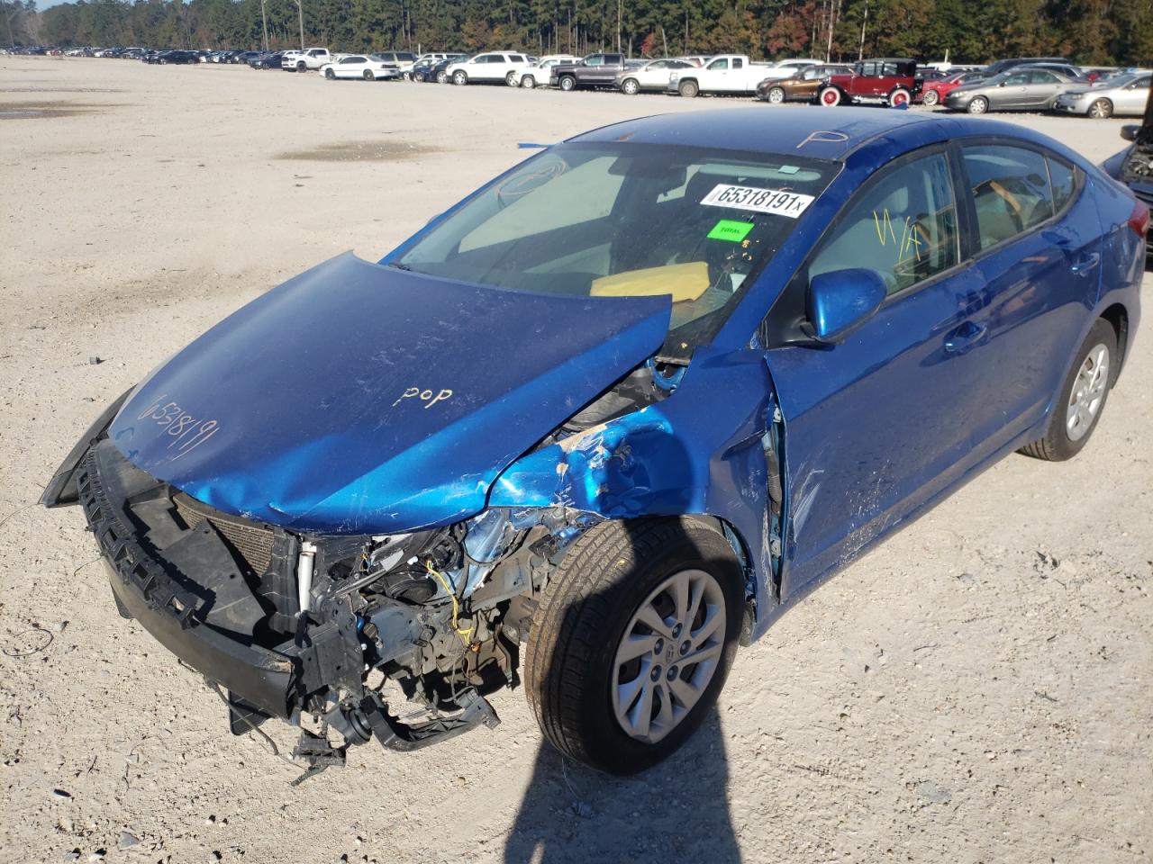 Photo 2 from auction – 2017 HYUNDAI ELANTRA with VIN 5NPD74LF6HH173962
