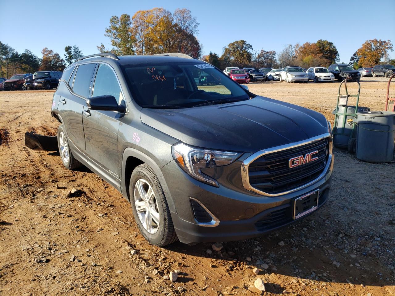 GMC TERRAIN SL 2018 with VIN 3GKALMEV2JL280262 - Photo from auction
