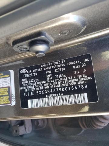 Photo 10 from auction – 2013 KIA OPTIMA EX with VIN 5XXGN4A79DG186788