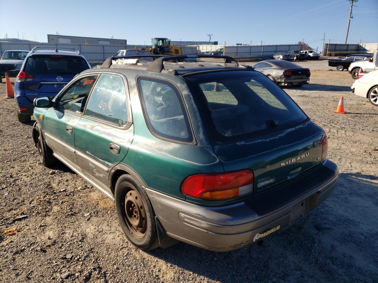 Photo 3 from auction – 1997 SUBARU IMPREZA OU with VIN JF1GF4851VH818047