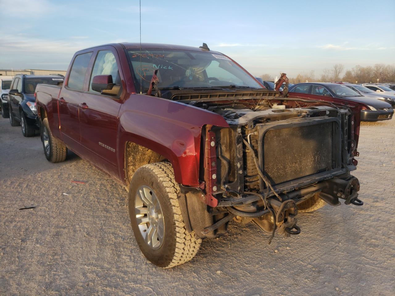 CHEVROLET SILVERADO 2016 with VIN 3GCUKREC5GG208934 - Photo from auction