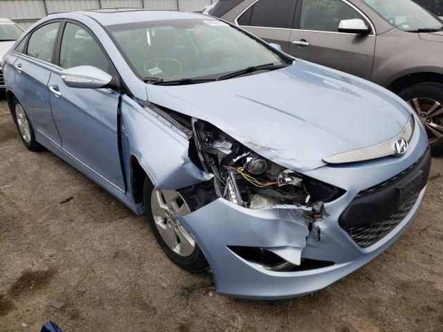 HYUNDAI SONATA HYB 2012 with VIN KMHEC4A42CA022467 - Photo from auction
