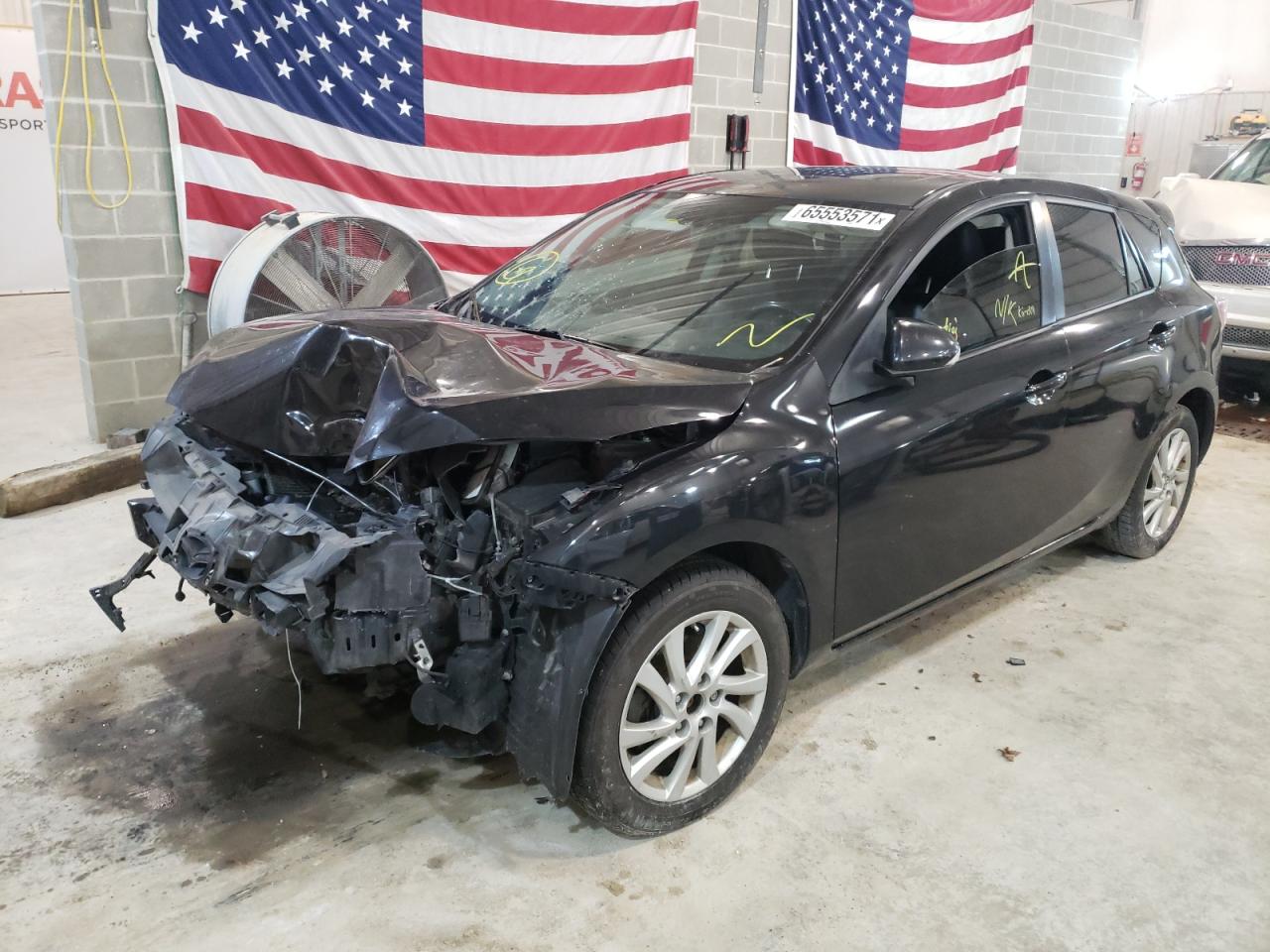 Photo 2 from auction – 2013 MAZDA 3 I with VIN JM1BL1M75D1752287