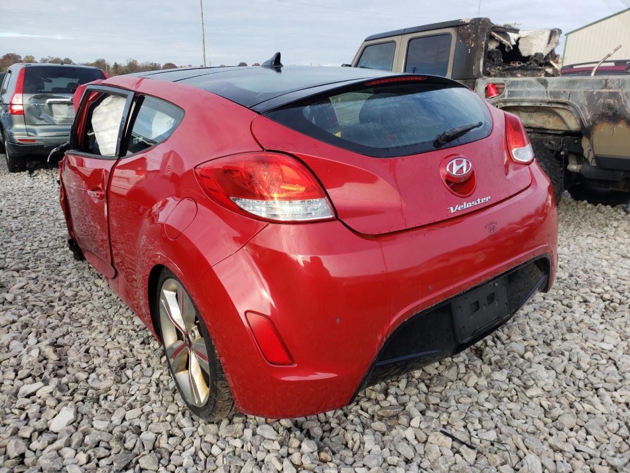 Photo 3 from auction – 2013 HYUNDAI VELOSTER with VIN KMHTC6AD7DU156779