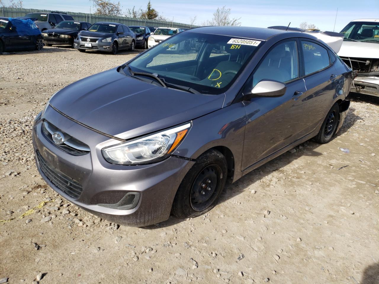 Photo 2 from auction – 2015 HYUNDAI ACCENT GLS with VIN KMHCT4AE8FU878911