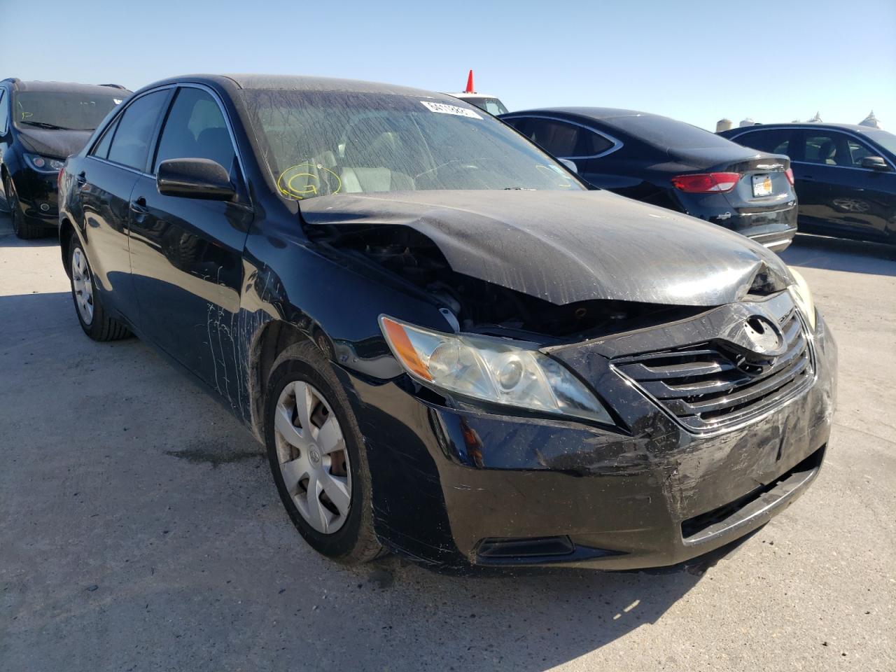 TOYOTA CAMRY CE 2008 with VIN 4T1BE46K78U220293 - Photo from auction