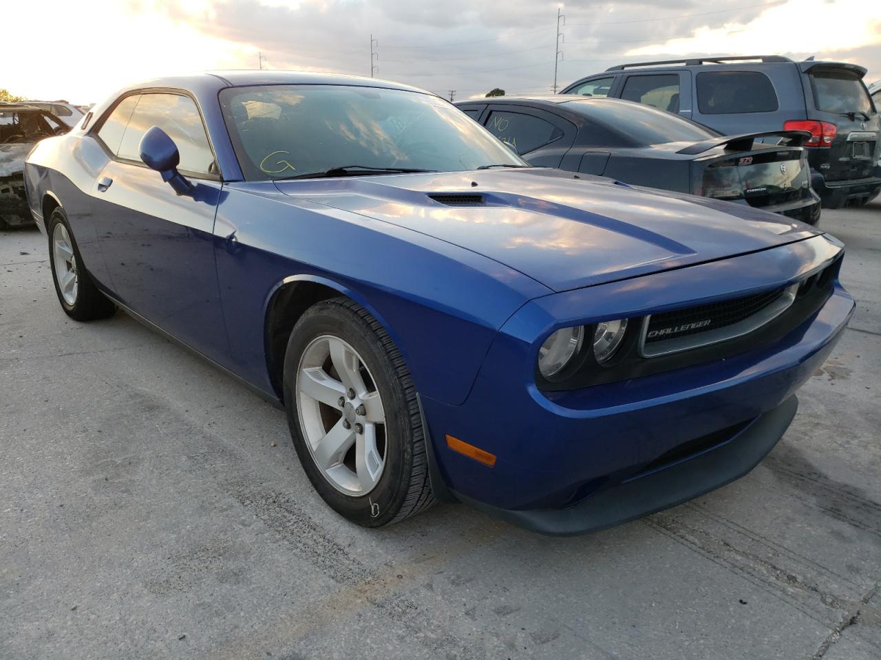 DODGE CHALLENGER 2012 with VIN 2C3CDYAG0CH259782 - Photo from auction