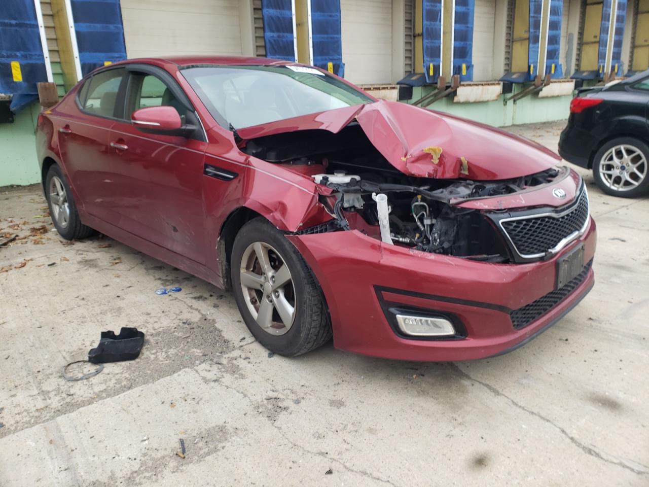 KIA OPTIMA LX 2015 with VIN 5XXGM4A77FG432355 - Photo from auction