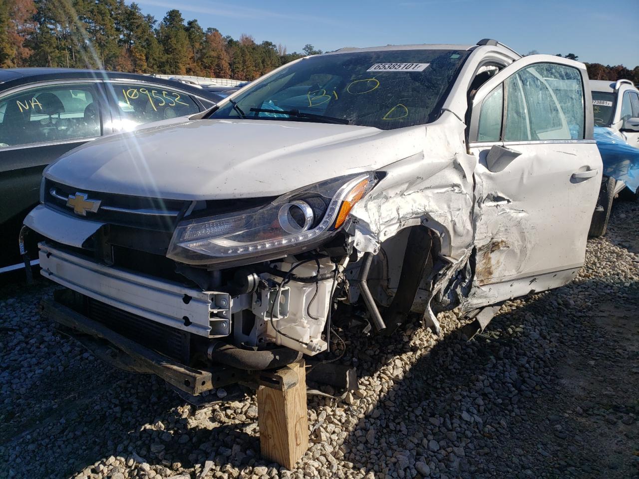 Photo 2 from auction – 2017 CHEVROLET TRAX 1LT with VIN 3GNCJLSB5HL286864