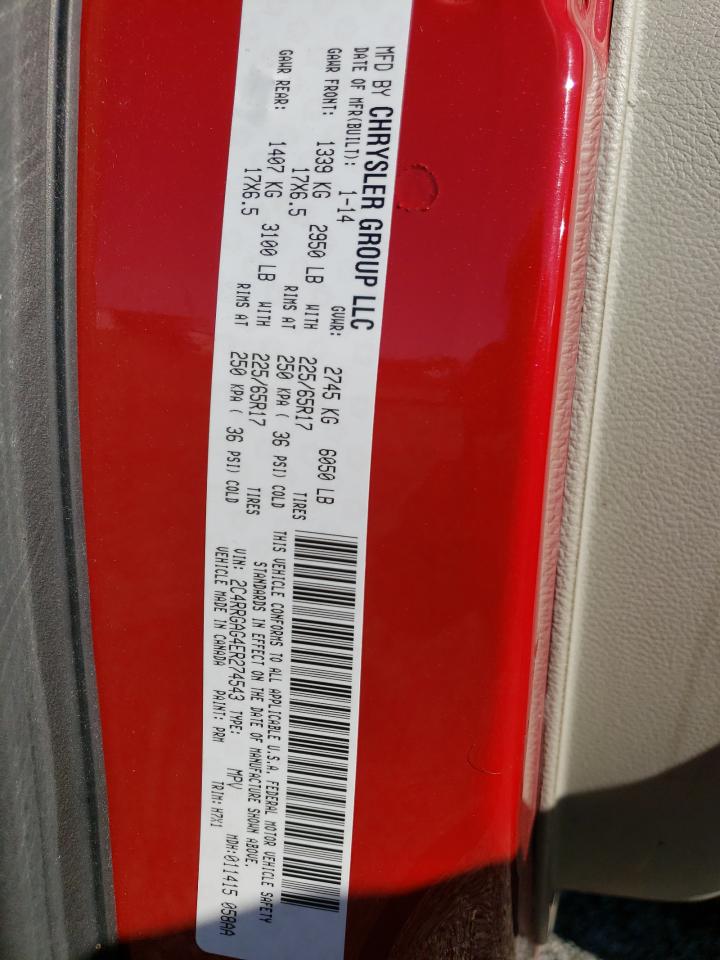 Photo 10 from auction – 2014 RAM TRADESMAN with VIN 2C4RRGAG4ER274543