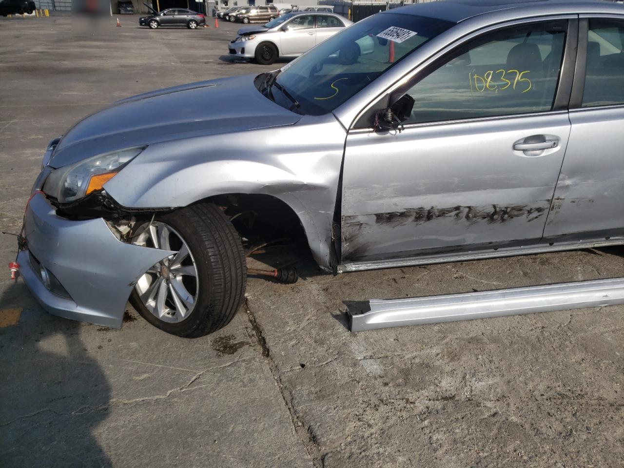 Photo 9 from auction – 2014 SUBARU LEGACY 2.5 with VIN 4S3BMBD69E3027856