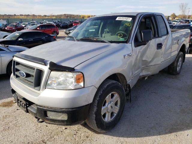 Photo 2 from auction – 2005 FORD F150 with VIN 1FTRX14W65NB77377