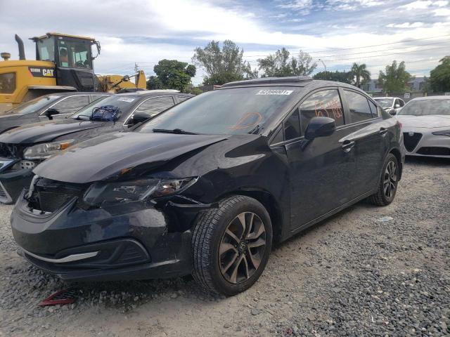 Photo 2 from auction – 2013 HONDA CIVIC EX with VIN 19XFB2F80DE006813