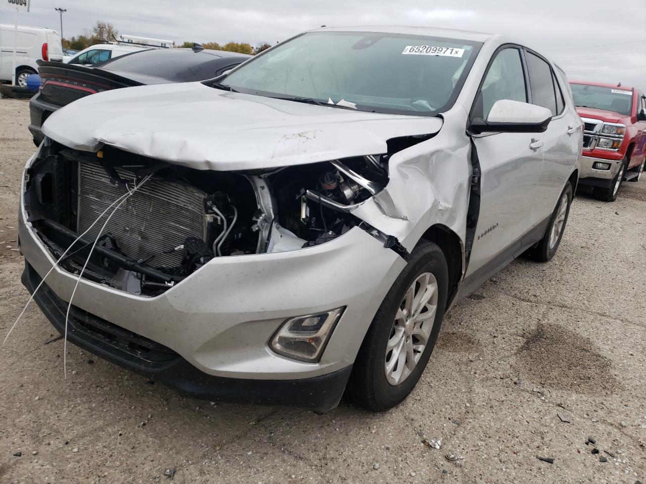Photo 2 from auction – 2020 CHEVROLET EQUINOX LT with VIN 3GNAXKEV7LS694917