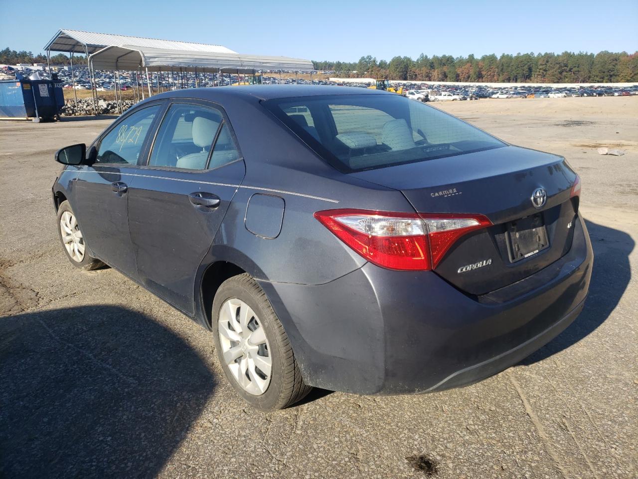 Photo 3 from auction – 2015 TOYOTA COROLLA L with VIN 2T1BURHE4FC459385