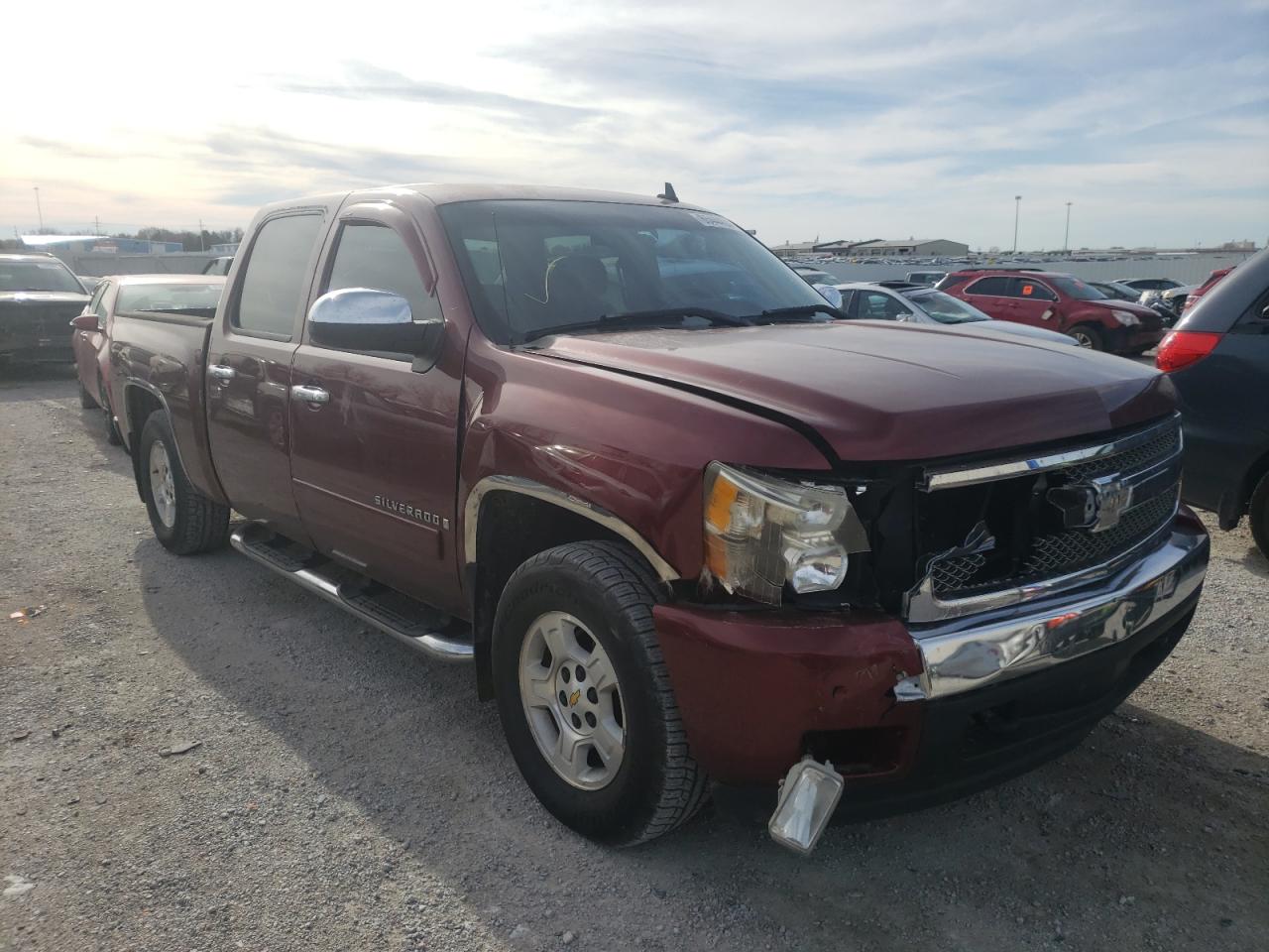 CHEVROLET SILVERADO 2008 with VIN 2GCEC13J781190564 - Photo from auction