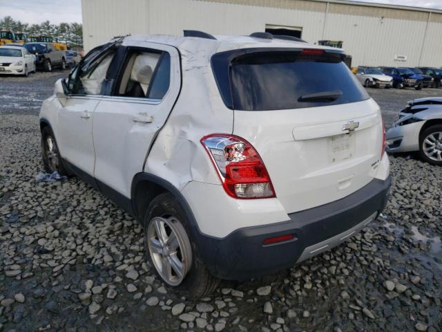 Photo 3 from auction – 2015 CHEVROLET TRAX 1LT with VIN 3GNCJRSB1FL190830