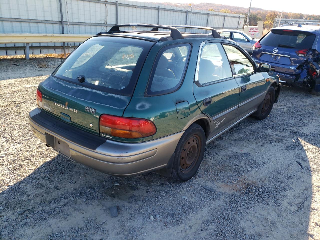 Photo 4 from auction – 1997 SUBARU IMPREZA OU with VIN JF1GF4851VH818047