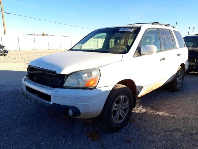 Photo 2 from auction – 2003 HONDA PILOT EXL with VIN 2HKYF185X3H568514