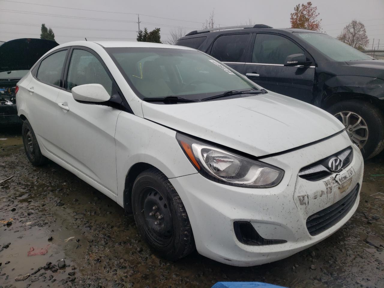 HYUNDAI ACCENT GLS 2013 with VIN KMHCT4AE0DU324761 - Photo from auction
