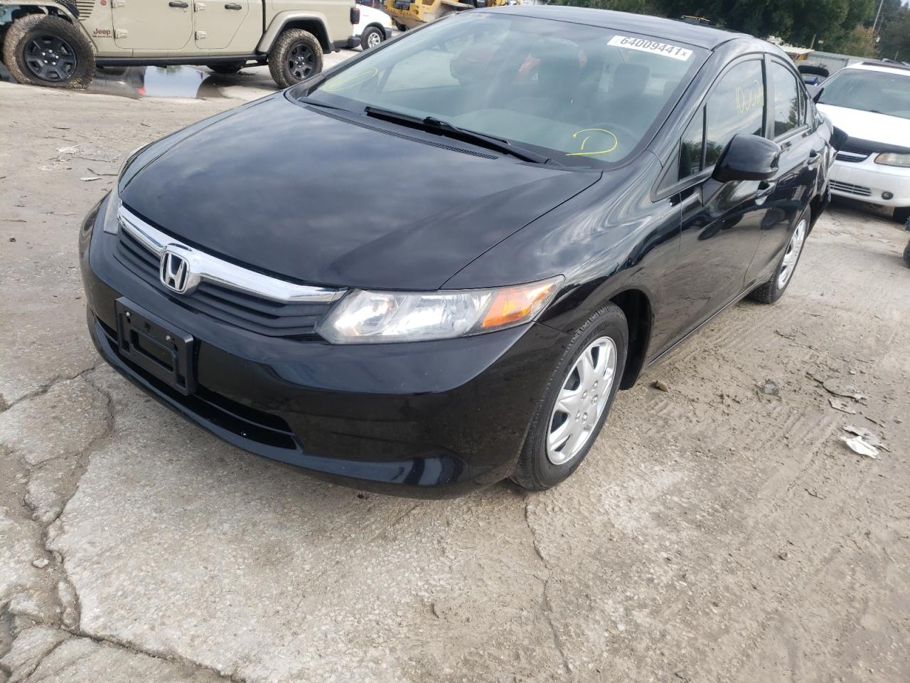 Foto 2 de la subasta – 2012 HONDA CIVIC LX con VIN JHMFB2F52CS000494